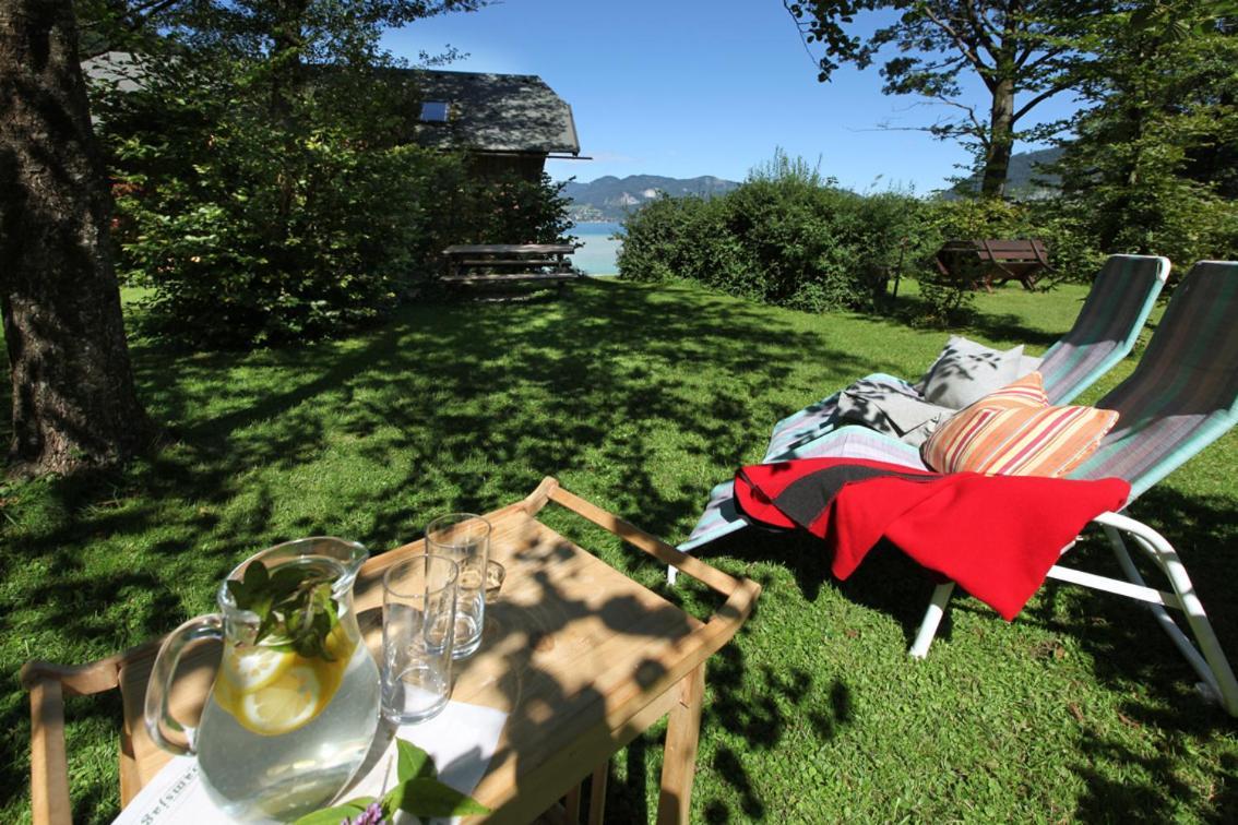 Seegasthof Gamsjaga Sankt Gilgen Bagian luar foto