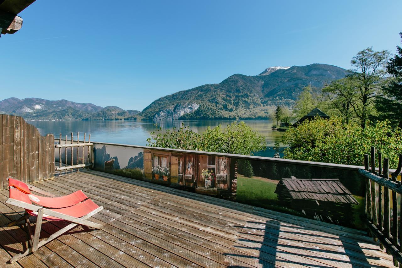 Seegasthof Gamsjaga Sankt Gilgen Bagian luar foto
