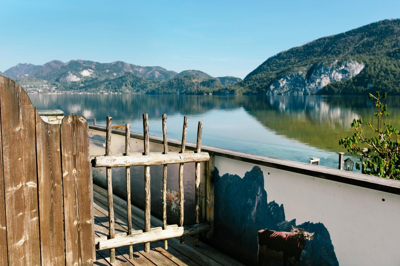 Seegasthof Gamsjaga Sankt Gilgen Bagian luar foto